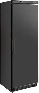 Nisbets Essentials Upright Refrigerator, Black, 400 Litre Capacity