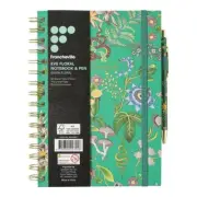 NEW Francheville Eve Floral A5 Spiral Notebook With Pen By Spotlight
