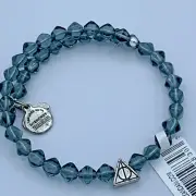 Alex And Ani Blue Crystal Beaded Bracelet NWT A254