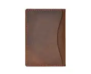 Cowhide Card Holder Simple Bank Card Storage Folder Membership Card Holder Wallet