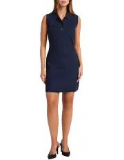 [Marcs] Bella Ciao Knit Dress in Navy Sparkle