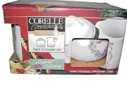 Corelle Coordinates Callaway Holiday Sugar & Creamer Set 1999 Christmas NEW