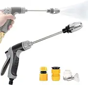Pressure Washers, Turbo Washer, High Pressure Cleaner, with Accessories, High-Pressure Turbo Washer for Garden Hose, Gutter, Patio, Car, Pet, Window