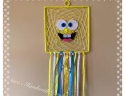 SpongeBob Inspired Handmade Dream Catcher