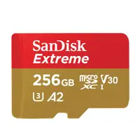 在飛比找露天拍賣優惠-SanDisk Extreme microSD U3 256