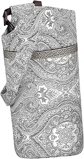 Mipcase Yoga Mat Tote Bag with Adjustable Strap Stylish Canvas Design Durable Capacity Secure Fixation for Front Pocket for Essentials Yoga Pouch for Go Practitioners