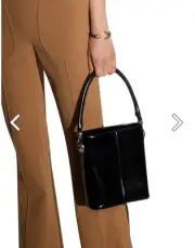 Witchery BWT Leather Bag Structured Design RRP: $249.95 Kookai Decjuba Mimco