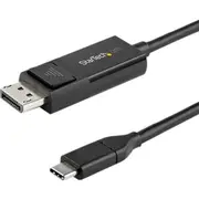 StarTech.com 3ft (1m) USB C to DisplayPort 1.2 Cable 4K 60Hz - Reversible DP to USB-C / USB-C to DP Video Adapter Monitor Cable