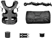 LOUJIN Thanos-SE Compact Tiltable Universal Gimbal Suppong Vest System 2-8kg Load Capacity Compatible with RS2/RS3/Zhiyun Crane 3S/ Weebill S Gimbal Stabiliers