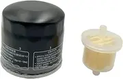 Oil Filter with Fuel Filter Compatible with Toro V-Twin Engine Timecutter SS5000 ZS SW SS MX SWX HD Zero Turn Mower Replace 127-9222 120-4276 136-7848