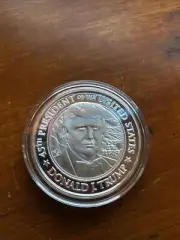 DONALD TRUMP & MELANIA FIRST LADY PRESIDENT 2017 1 OZ SILVER COIN