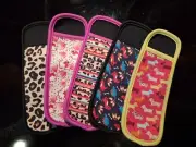 *NEW* LOT OF 5 POPSICLE HOLDERS ~ ICE POPSICLE SLEEVES ~ KEEP LITTLE HANDS WARM