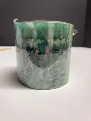 Crate & Barrel 4x4 Pillar Candle Holiday Pine