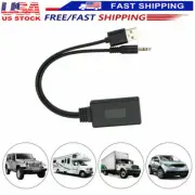 2 In 1 USB Bluetooth 5.0 Transmitter Receiver Adapter Wireless For PC Car Kit