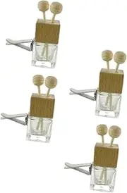 [ABOOFAN] Car Glasshouse Fragrance Essential Oil Diffuser Bottles Perfume Container Set