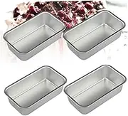 MAGICLULU 4pcs Non-Stick Baking Tray Toast Mould Enamel Bread Baking Plate for Home Kitchen