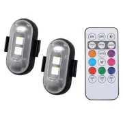 Universal LED Warning Light Multi-Color Strobe Light Motorcycle Safety Lig 5