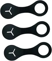 DRESSOOS 3Pcs Dog Poop Bag Clips Hands Outdoor Pet Bag Dispenser Holder Easy Fixing Clips for Pet Waste Management Green Color for Dog Lovers