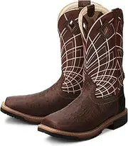 [Justin] Men's Derrickman Western Work Boot Composite Toe - Se4835