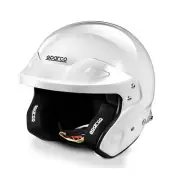 Sparco Italy PRO RJ Rally Helmet White (FIA-Snell) - M/L