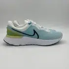 Nike React Miler 3 DD0490-100 White Black Chlorine Blue Mens Size US 10.5