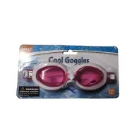 Adult Swim Goggles Cool Unisex Adult Adjustable Head Strap Pink 14+ New Swimgear