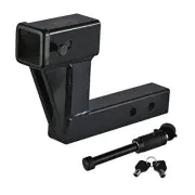 SP84123 Hitch Extension Bar 7" & 9" Length 6.25" Rise with 5/8 inch Hitch