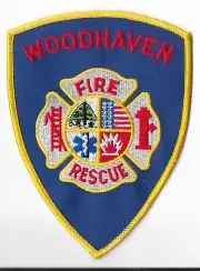 Woodhaven Fire Department, Michigan Shoulder Patch V1