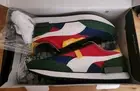 NIB Puma Future Rider X Black Fives Size 12 Mens With Box