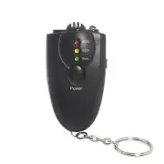 Mini Portable Keychain Red Light LED Flashlight Alcohol Breath Tester