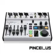 FLOW8 Original 8-Input Digital Mixer Bluetooth Mixing Console for Behringer pe66