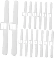 DONFAMDS Enhance Window Treatments 15pcs Vertical Blind Repair Brackets Double Hole Design