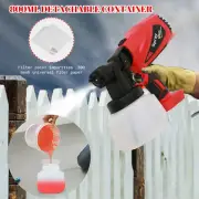 NEW Electric Spray Paint Sprayer Gun 800ML Container For Home Fence Wall AU Plug