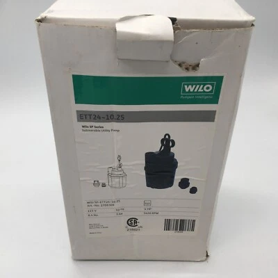 Wilo 2708308 ETT24-10.25 115-volt Submersible Utility Pump