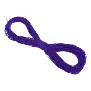 100m Elastic Cord Heavy Stretch String Rope 1.5mm for Crafting, Dark Purple