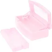 PLAFOPE Nail Tool Box Plastic Tray Easy Nail Soaking for Fingernail Clippers Fast Convenient