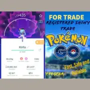 Pokemon SHINY TOP HAT KIRLIA Trade✓Must have shiny Kirlia registered✅ 20k Dust