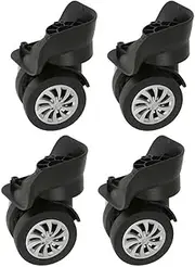 MagiDeal 2Pcs Luggage Wheels Replacement Suitcases Wheels Replacement Silent Wheels Easily Install Sturdy Suitcase Casters for Luggage