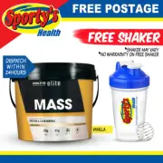 Horley's Elite MASS Gainer Whey Protein 2.5kg (5.5lbs) 27 serves - Vanilla