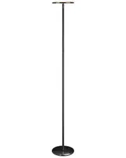 BRIGHTECH Sky Gunmetal LED Floor Lamp