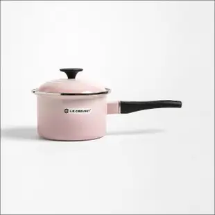 【HOLA】Le Creuset 琺瑯單柄調理鍋16cm 貝殼粉