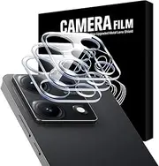 Pack of 3 for Xiaomi Redmi Note 14S 4G Camera Protection Tempered Glass HD Anti-Scratch One-Piece Tempered Glass Camera Protective Film