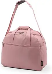 [Aerolite] New Summer 2024 Easyjet 45x36x20 Maximum Size Carry On Holdall Travel Duffel Bag Cabin Luggage Lightweight Under Seat Flight Bag with 5 Year Warranty, Rose Gold, Carry On Holdall Travel