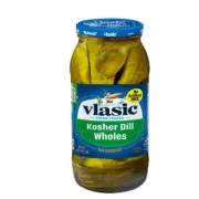 Vlasic Wholes Original Dill Pickles, Kosher Dill Pickles, 80 fl oz Jar