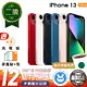 【福利品】Apple iPhone 13 128G 6.1 吋 保固12個月 贈充電組+螢幕玻璃貼+氣墊空壓殼 (外觀8成新/手機醫生認證）