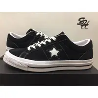 在飛比找蝦皮購物優惠-CONVERSE ONE STAR OX 黑白 星星 158