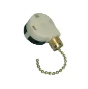 Philmore 30-9152 Pull Chain Switch ~ 2 Circuit (L-1-2-3, L-2-3, L-1-3, L-1-2)