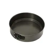 Bakemaster Carbon Steel Springform 25cm Round Cake Pan Oven Baking Mould Grey