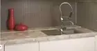 White Quartz Agate Countertop Table, Handmade Bathroom & Kitchen Slab