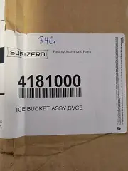 BRAND NEW SubZero Ice Bucket 4181000
